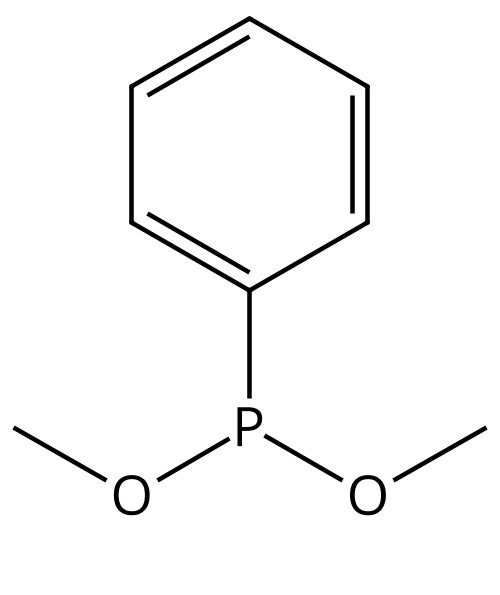 Dimethyl phenylphosphonite - CAS:2946-61-4 - PhP(OMe)2, Phenyldimethoxyphosphine, Dimethoxyphenylphosphine